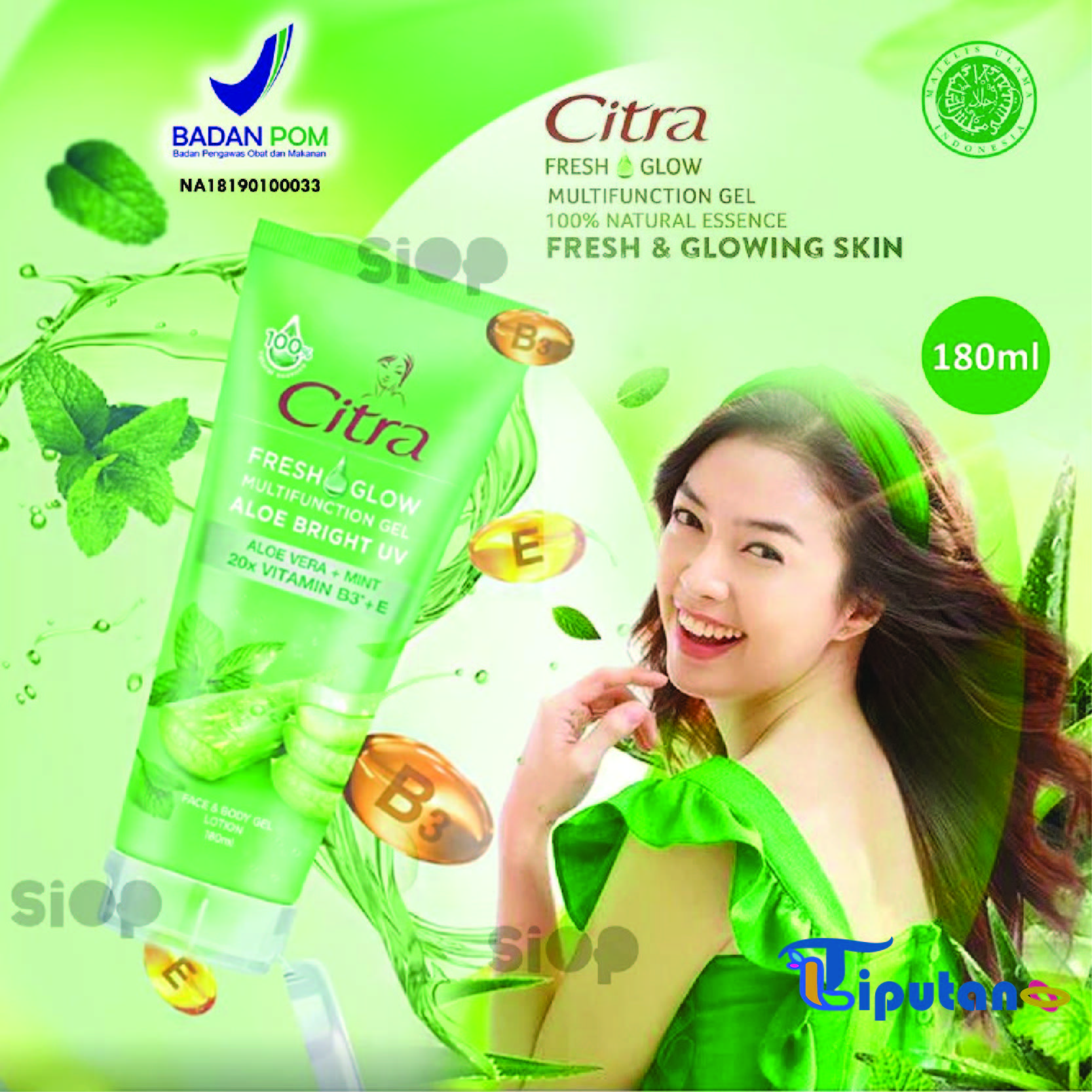 Cara Menggunakan Citra Aloe Vera Gel untuk perawatan wajah dan tubuh