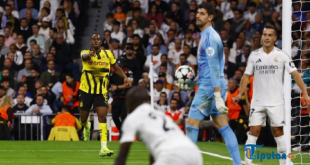 Courtois Mengamuk Usai Madrid Bantai Dortmund 5-2