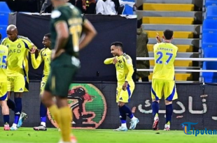 Liga Arab Saudi: Ronaldo Absen Mendadak, Al Nassr Diselamatkan Penalti Dramatis