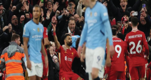 Klasemen Liga Inggris: Liverpool Bertahan di Puncak, Man City Terlempar dari Empat Besar!
