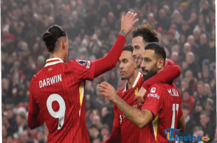 Liverpool 3-1 Leicester City: Mo Salah Mencetak Gol, The Reds Raih Kemenangan