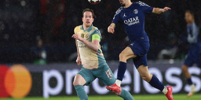 Hasil Liga Champions: Comeback Luar Biasa PSG Buat Man City Bermain dengan Api