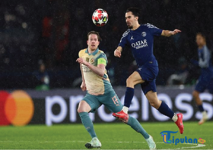 Hasil Liga Champions: Comeback Luar Biasa PSG Buat Man City Bermain dengan Api