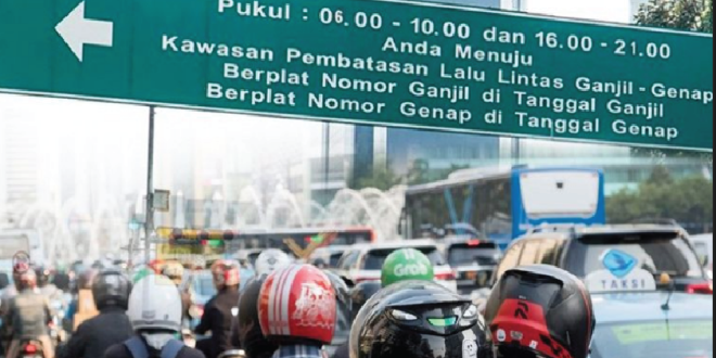Perhatian: Ganjil Genap Jakarta Ditiadakan Hari Ini