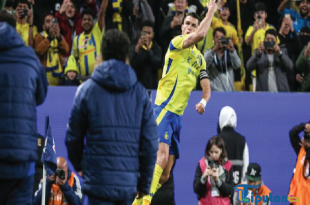 Siiiuuu! Penalti Menjadi Gol Perdana Cristiano Ronaldo di 2025