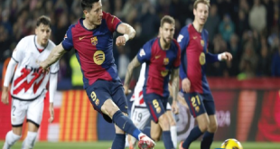 Barcelona vs Rayo: Lewandowski Bawa Barca ke Puncak Klasemen
