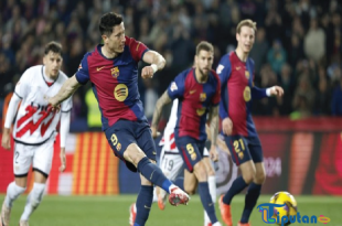 Barcelona vs Rayo: Lewandowski Bawa Barca ke Puncak Klasemen