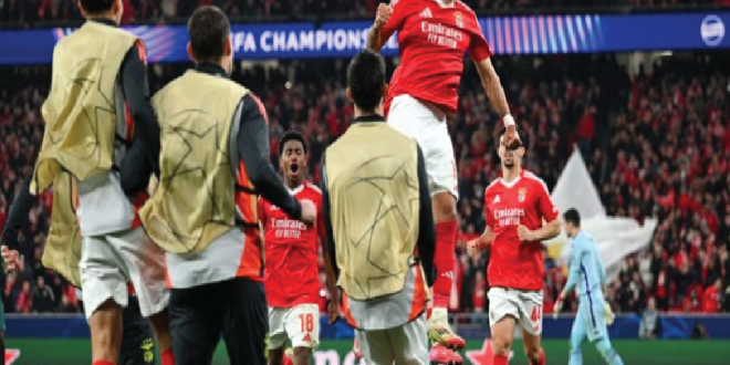 Benfica vs AS Monaco 3-3, Si Elang Melaju ke Babak 16 Besar Liga Champions