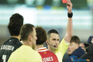Everton vs Liverpool Memanas Usai Laga, Wasit Keluarkan 4 Kartu Merah