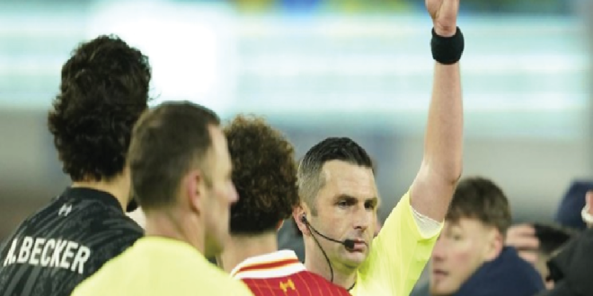 Everton vs Liverpool Memanas Usai Laga, Wasit Keluarkan 4 Kartu Merah
