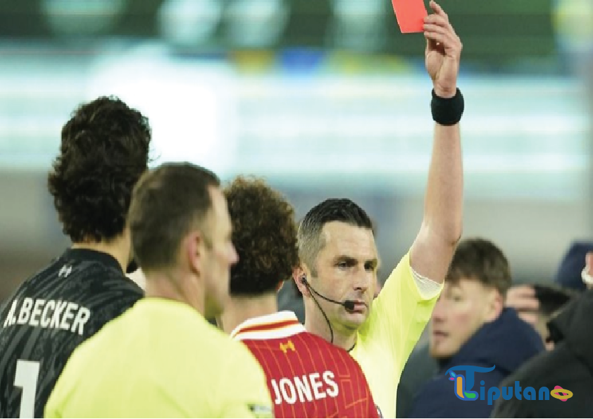 Everton vs Liverpool Memanas Usai Laga, Wasit Keluarkan 4 Kartu Merah