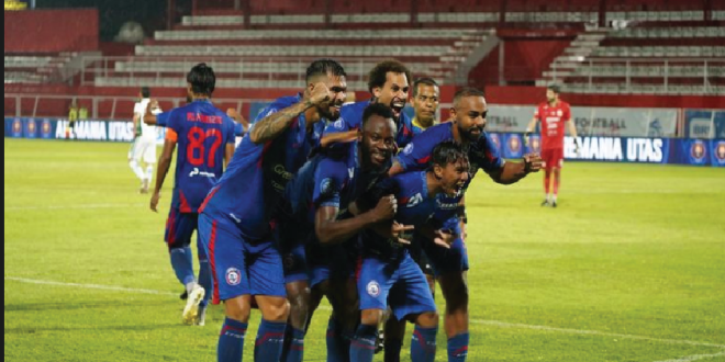 Hasil Arema FC vs PSS 6-2: Hujan Gol, Singo Edan Raih Kemenangan Telak