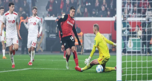 Hasil DFB-Pokal: Leverkusen Tundukkan Cologne 3-2 dan Lolos ke Semifinal
