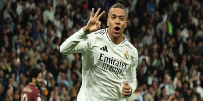 Hasil Liga Champions: Mbappe Cetak Hattrick, Real Madrid Bungkam Man City