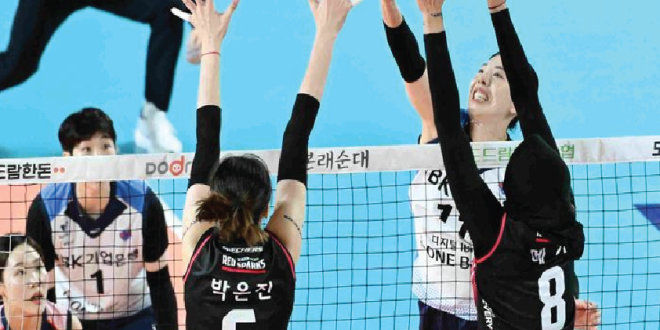 Hasil Liga Voli Korea - Megawati Kantongi Kartu Hijau, Red Sparks Naik ke Peringkat 2 dengan Penuh Senyum