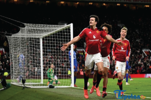 Hasil Piala FA - Man United Comeback atas Leicester, Blunder Onana Diselamatkan Gol Dramatis Maguire