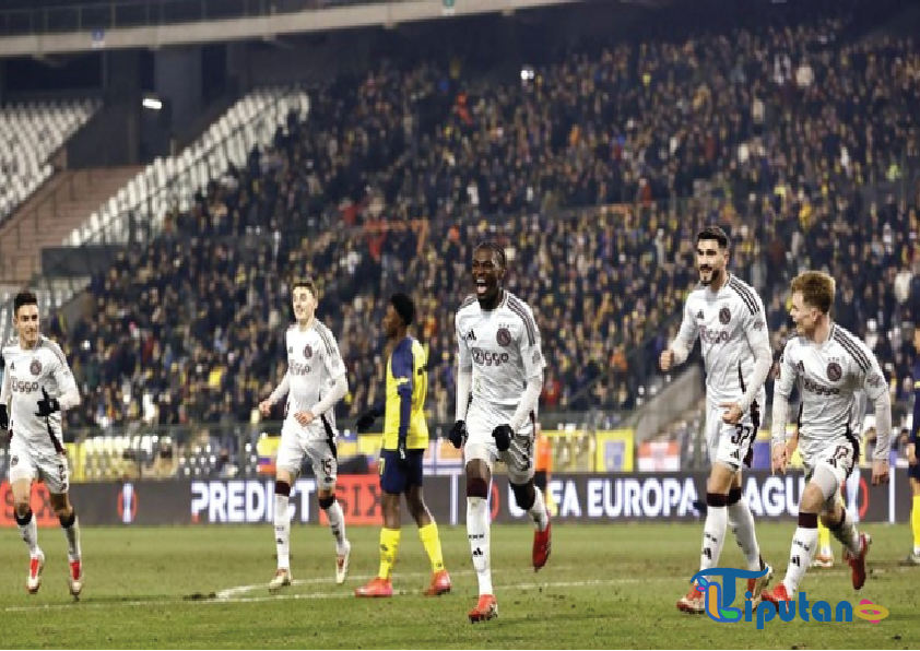 Hasil Playoff Liga Europa: Ajax Menang 2-0 atas Union St. Gilloise