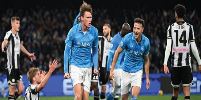Napoli vs Udinese: Il Partenopei Ditahan Imbang 1-1 di Kandang