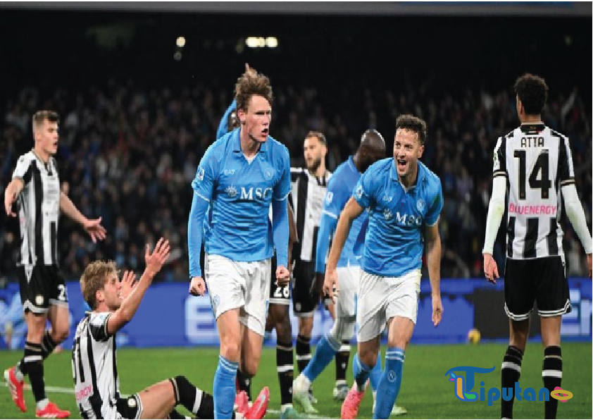 Napoli vs Udinese: Il Partenopei Ditahan Imbang 1-1 di Kandang