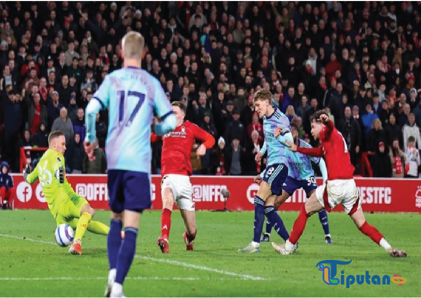 Nottingham vs Arsenal: The Gunners Gagal Pecah Kebuntuan, Berakhir 0-0
