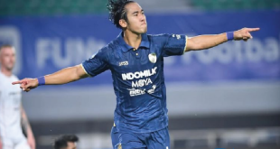 Persita Vs Persik: Babak Pertama 1-0 Lewat Gol Ryuji Utomo, Disaksikan Patrick Kluivert