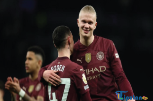 Spurs vs Man City: Haaland Bawa The Citizens Meraih Kemenangan