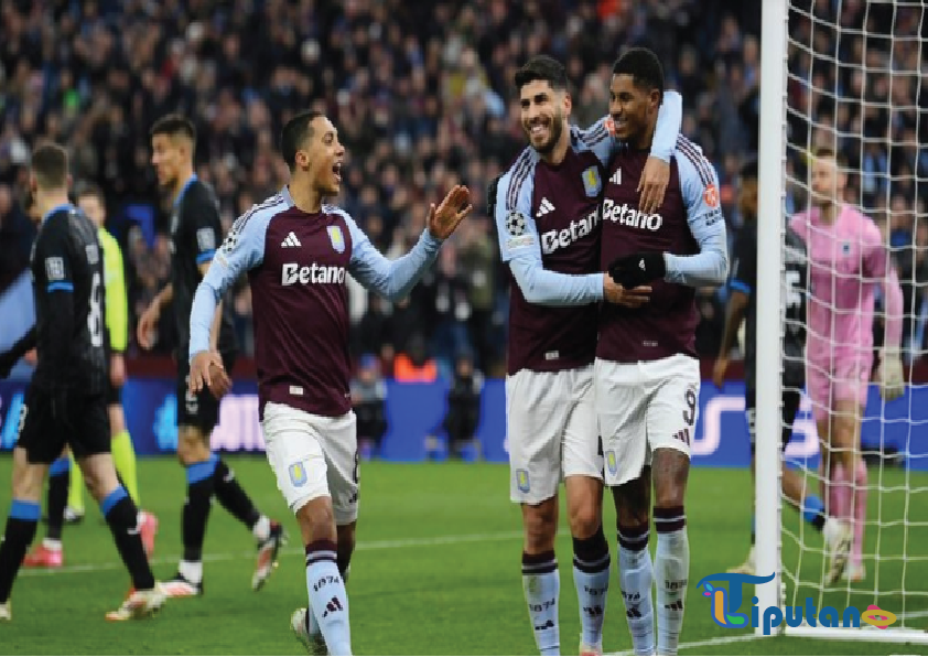 Aston Villa vs Club Brugge: Menang 3-0, The Villans Lolos ke Perempatfinal Liga Champions
