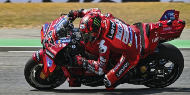 Bagnaia Kesal Hanya Bisa Menonton Duel Marquez Bersaudara