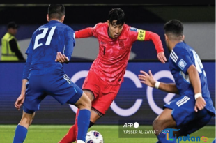 Hasil Lengkap Grup B Kualifikasi Piala Dunia 2026 Zona Asia - Korea Selatan Sapu 6 Poin, Palestina Bertahan di Menit Krusial