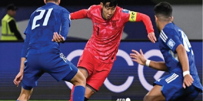 Hasil Lengkap Grup B Kualifikasi Piala Dunia 2026 Zona Asia - Korea Selatan Sapu 6 Poin, Palestina Bertahan di Menit Krusial