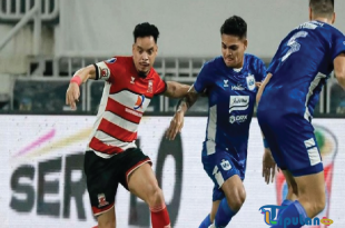 Hasil Liga 1: Madura United dengan 10 Pemain Taklukkan PSIS 2-1