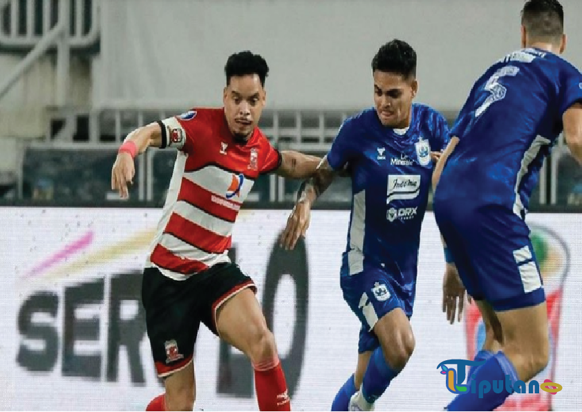 Hasil Liga 1: Madura United dengan 10 Pemain Taklukkan PSIS 2-1