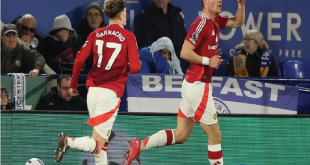 Hasil Liga Inggris – Rasmus Hojlund Akhiri Puasa 99 Hari, Man United Pesta 3 Gol di Kandang Leicester