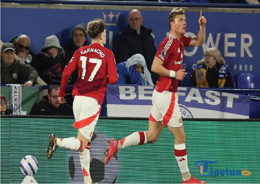 Hasil Liga Inggris – Rasmus Hojlund Akhiri Puasa 99 Hari, Man United Pesta 3 Gol di Kandang Leicester