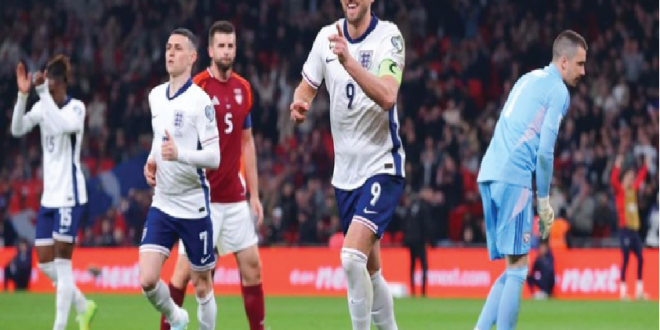 Inggris vs Latvia: The Three Lions Raih Kemenangan Telak 3-0