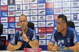 Laga Persita vs PSS Sleman, Fabio Lefundes Minta Pemain Lebih Tenang di Depan Gawang