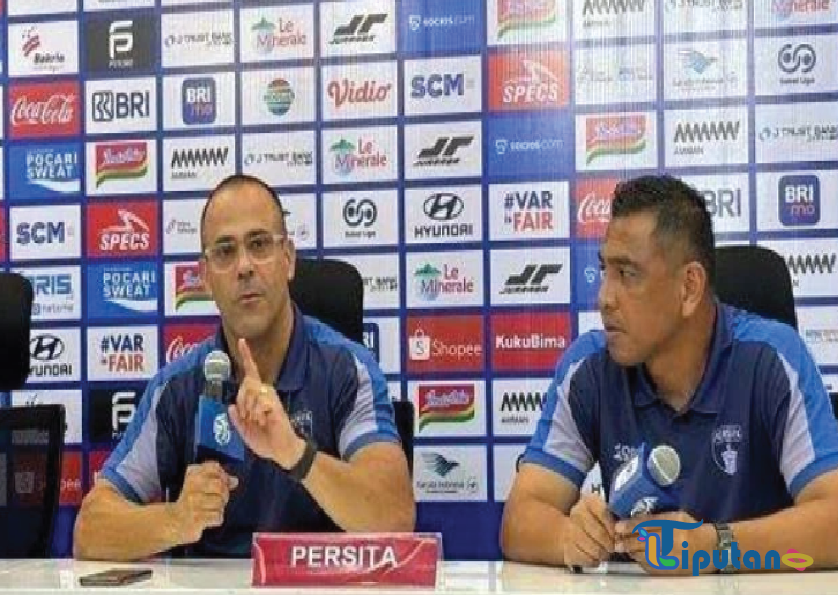 Laga Persita vs PSS Sleman, Fabio Lefundes Minta Pemain Lebih Tenang di Depan Gawang