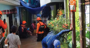 Pos Pantau Depok Siaga 1, Warga di Bantaran Ciliwung Diminta Waspada Banjir