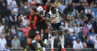 Tottenham Hotspur vs Bournemouth Berakhir Imbang 2-2