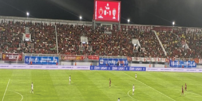 6.182 Penonton Menyaksikan PSM Takluk dari Bali United di Stadion BJ Habibie