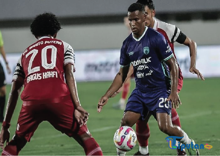 Hasil Liga 1: Dapat Penalti Kontroversial, Barito Putera Takluk dari Persita Lewat Gol Cantik Eber Bessa