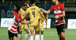 Hasil Liga 1: Madura United Tundukkan Persik Kediri dengan Skor 2-1