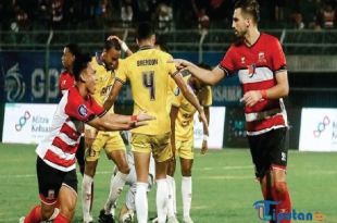 Hasil Liga 1: Madura United Tundukkan Persik Kediri dengan Skor 2-1
