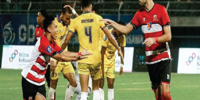 Hasil Liga 1: Madura United Tundukkan Persik Kediri dengan Skor 2-1