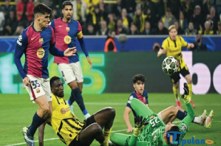 Hasil Liga Champions: Barcelona Lolos ke Semifinal Meski Kebobolan Hattrick dari Striker Dortmund