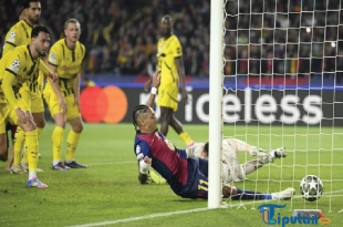 Hasil Liga Champions: Raphinha Cetak Gol, Barcelona Pesta Gol ke Gawang Dortmund