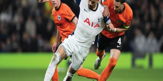 Hasil Liga Europa: Tottenham dan Frankfurt Imbang 1-1