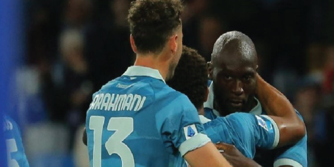Hasil Liga Italia: Napoli Bungkam Empoli 3-0, Lukaku Bersinar, Partenopei Dekati Inter