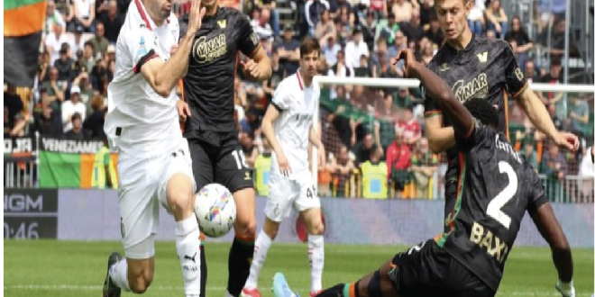Hasil Liga Italia Venezia vs AC Milan: Tim Tamu Menang 2-0