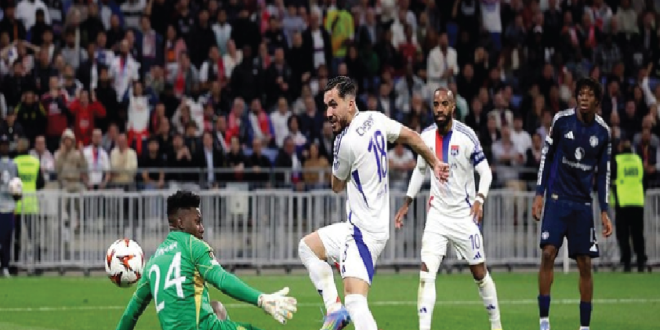 Lyon vs MU: Gol di Menit Akhir Gagalkan Kemenangan Setan Merah